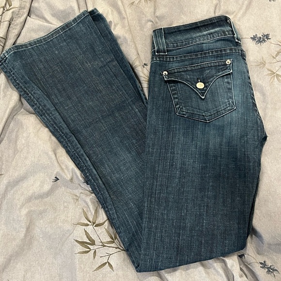 HUDSON Signature Bootcut Jeans Size 27 - Picture 5 of 9